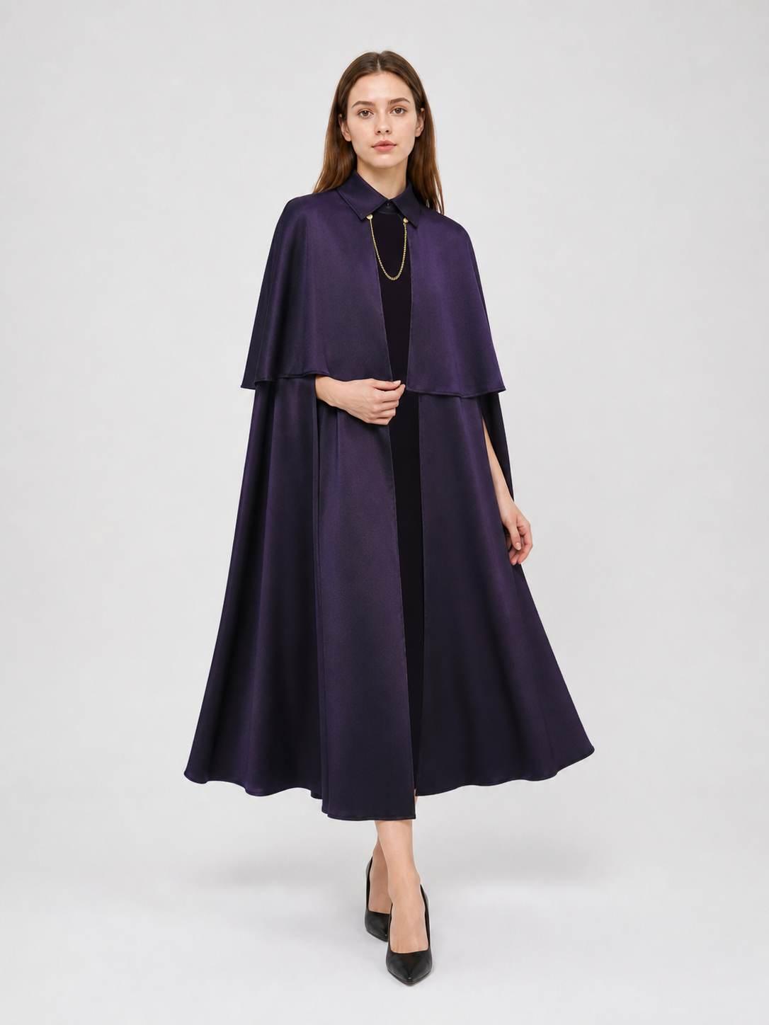 Gothic Cloak Cape for Halloween Cosplay