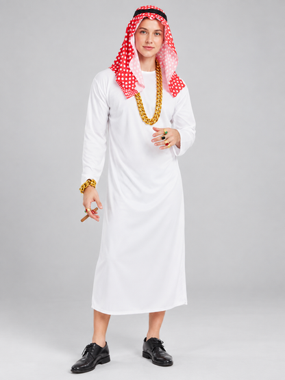 Arabic-Style Carnival Costume with Scarf Costumes detail