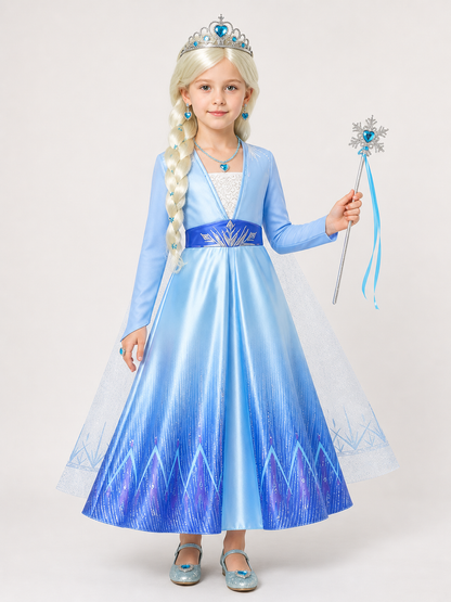 Snow Queen Carnival Costume for Halloween Costumes detail