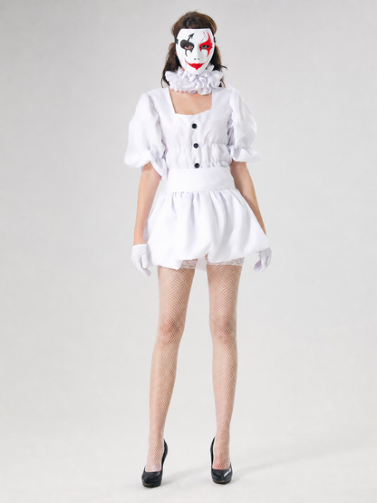 Clown Stage Costume with Full Skirt