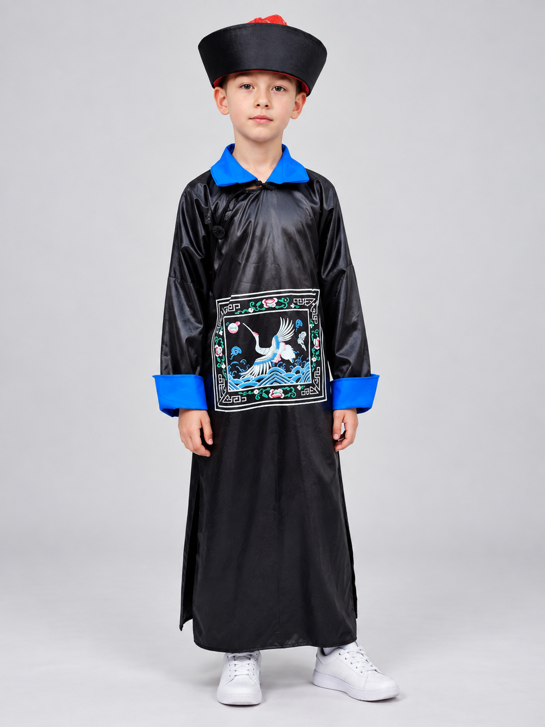 Kids' Costume with Long Robe and Tall Hat