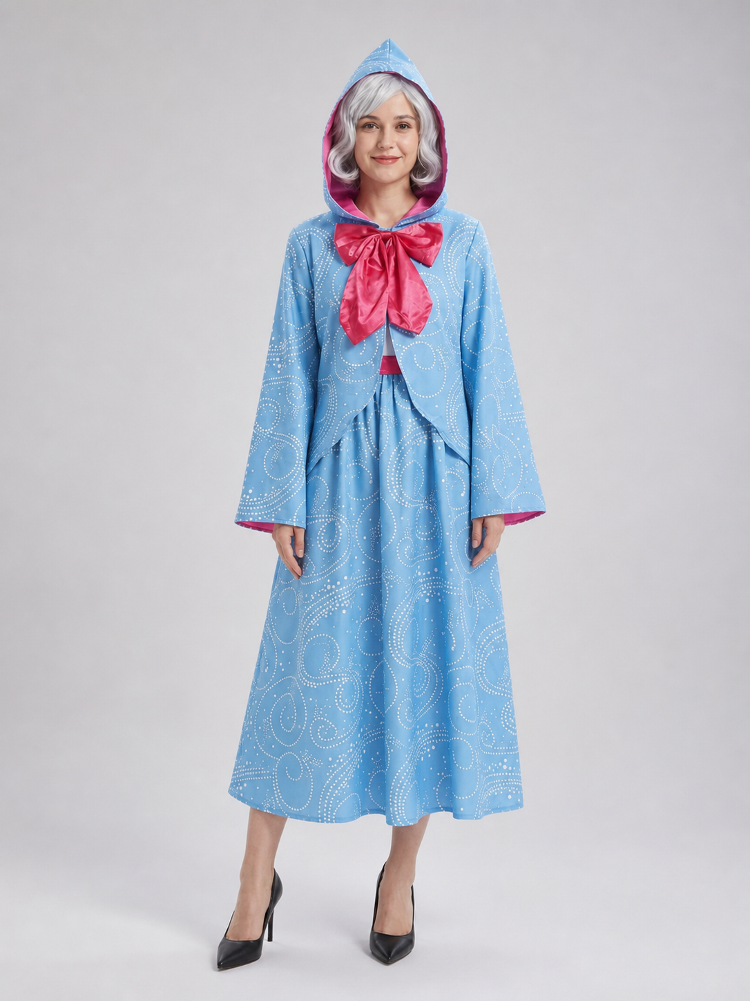 Hooded Fairy Godmother Costume for Cosplay