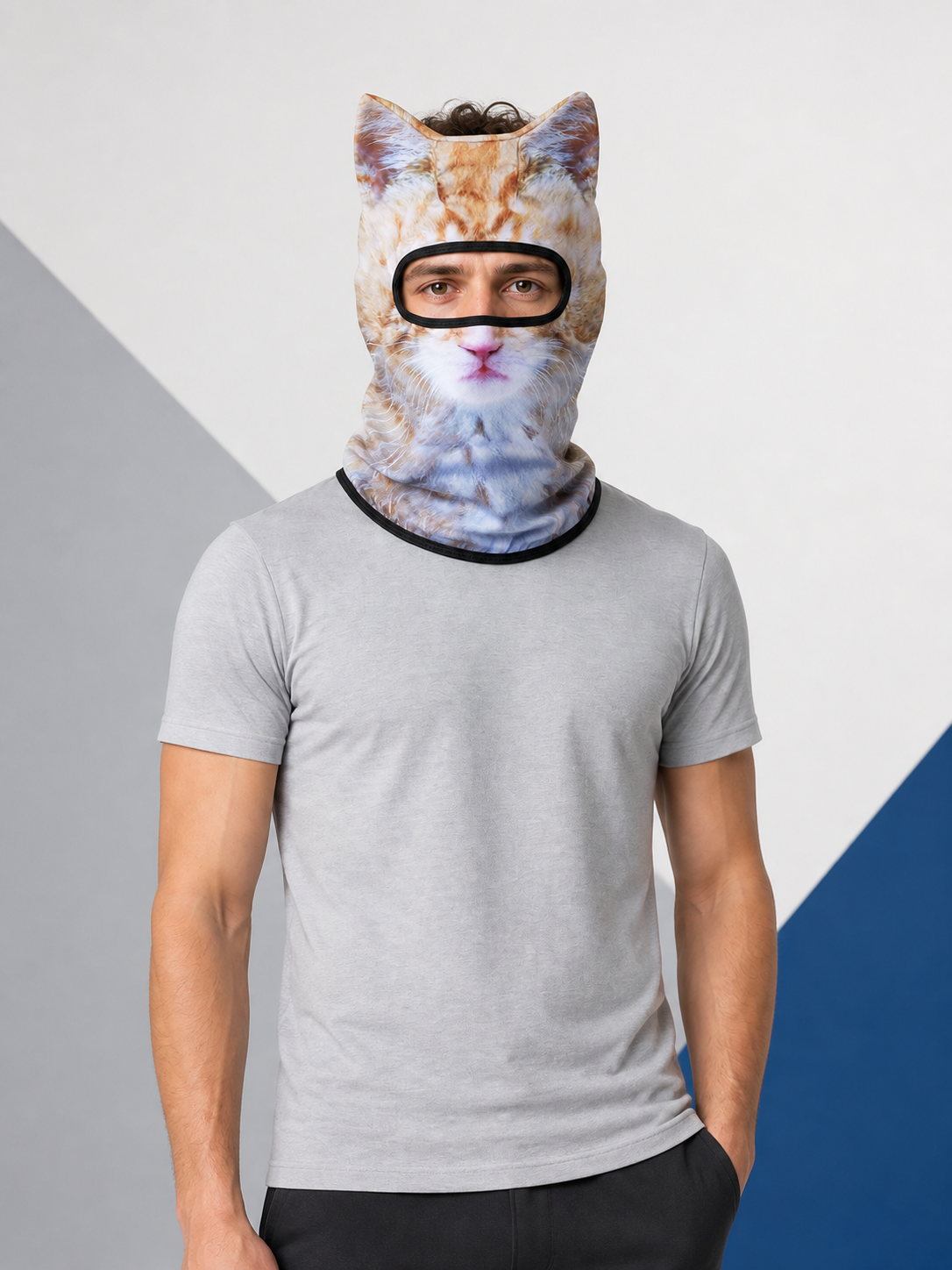 Cat Face Carnival Mask