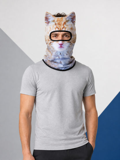 Cat Face Carnival Mask