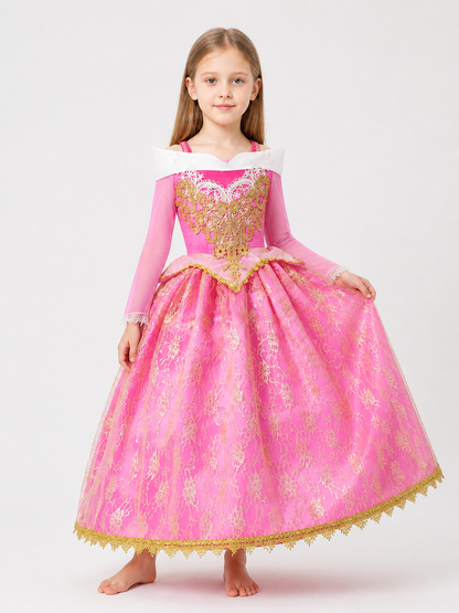 Halloween Princess Costume with a Full Skirt