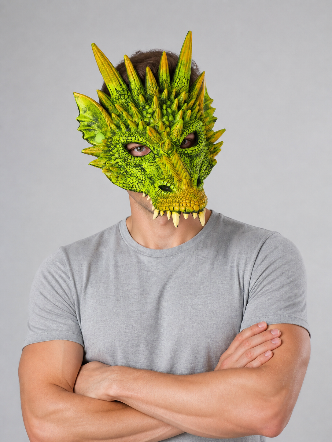 Halloween Dragon Carnival Headpiece Costume Headwear detail