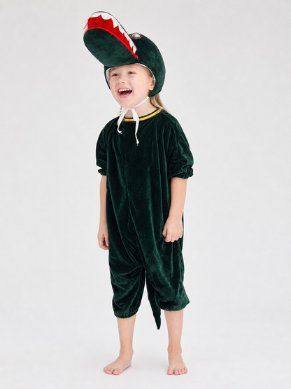 Dinosaur Costume Jumpsuit for Stage Performances
