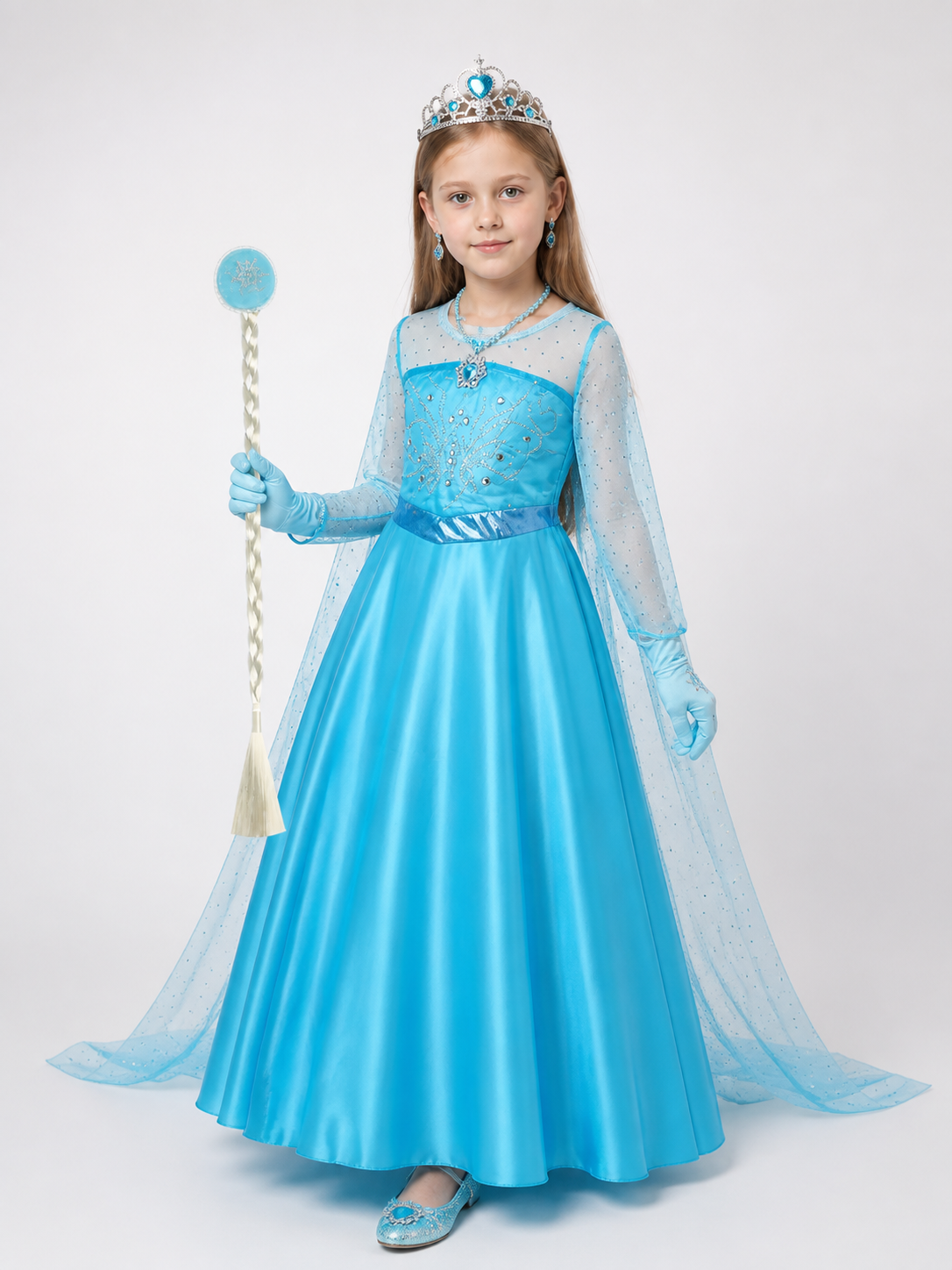 Halloween Snow Princess Costume Costumes detail