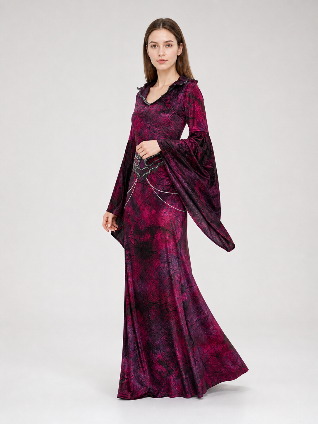 Gothic Hooded Costume Dress