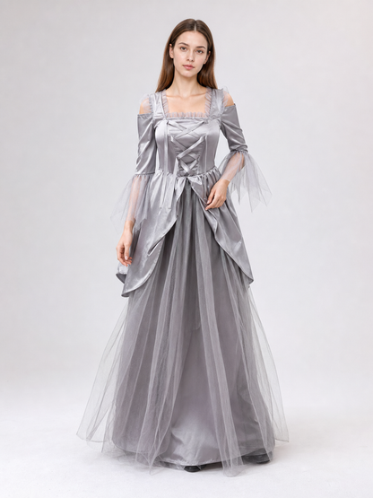 Long Fantasy-Style Cosplay Dress