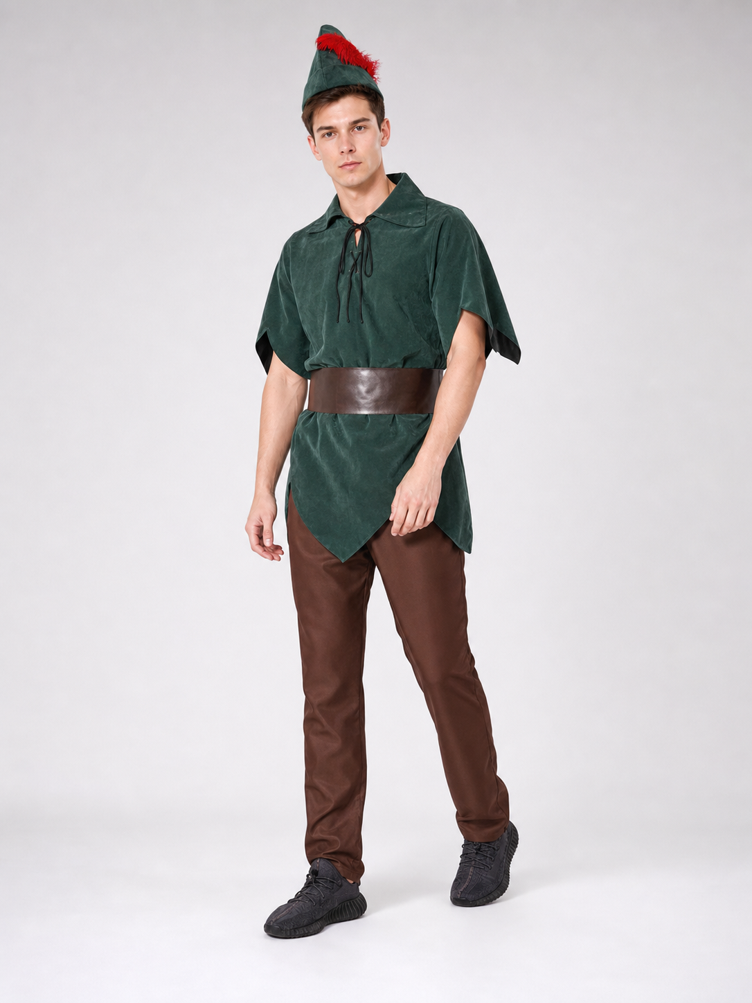 Robin Hood cosplay costume, green set