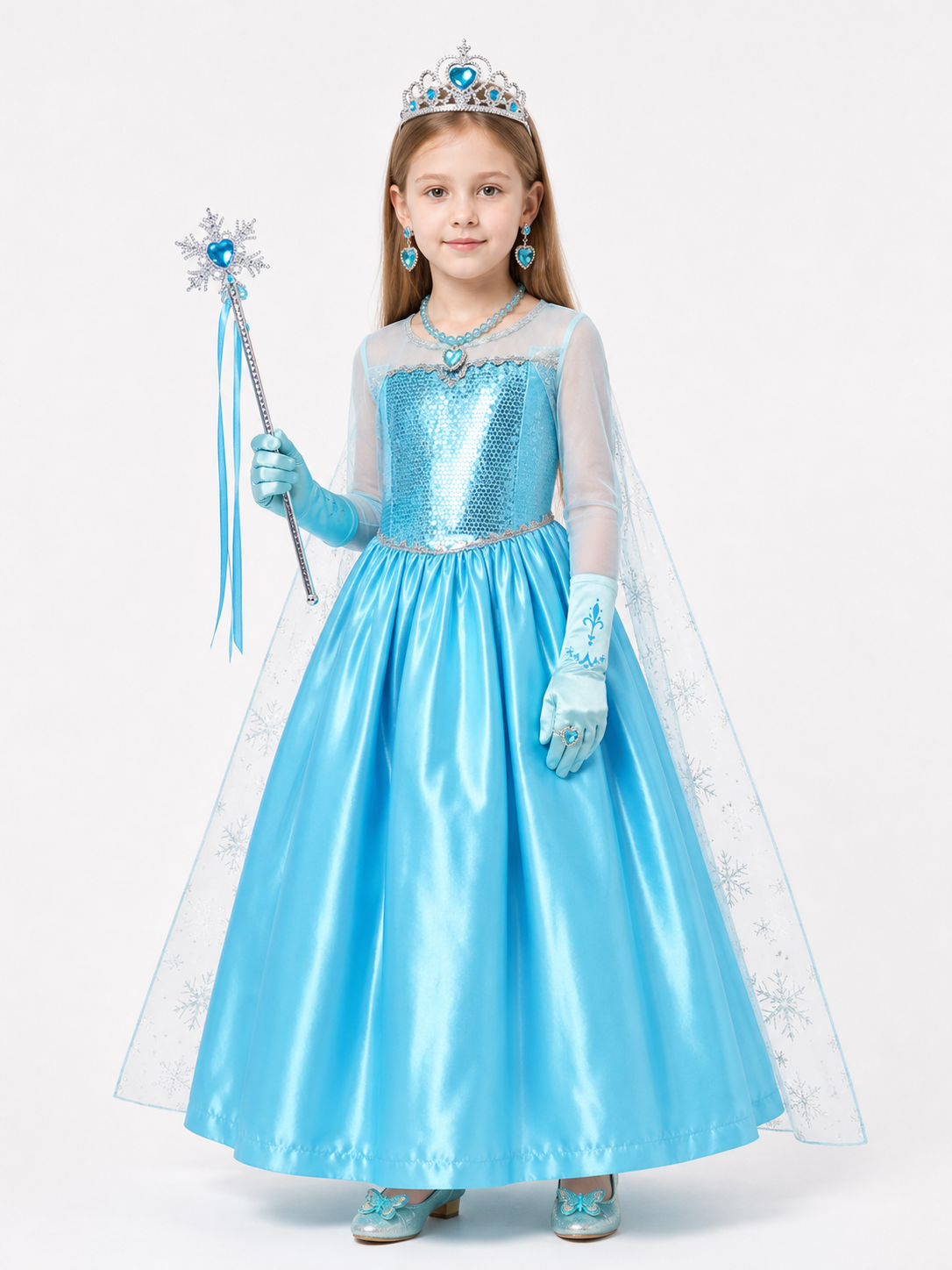 Snow Queen Halloween Costume Costumes detail