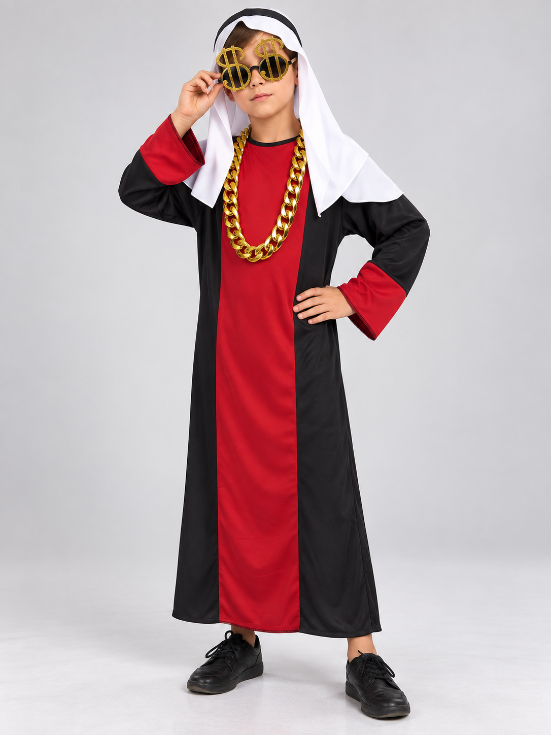 Kids' Carnival Cape Costume with Headpiece