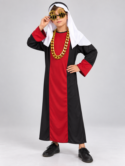Kids' Carnival Cape Costume with Headpiece