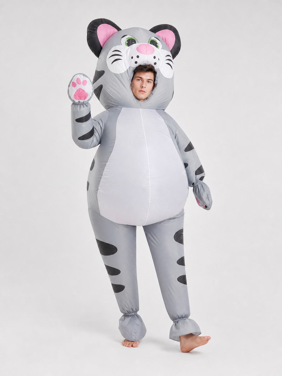 Inflatable Cat Costume for Halloween and Parties