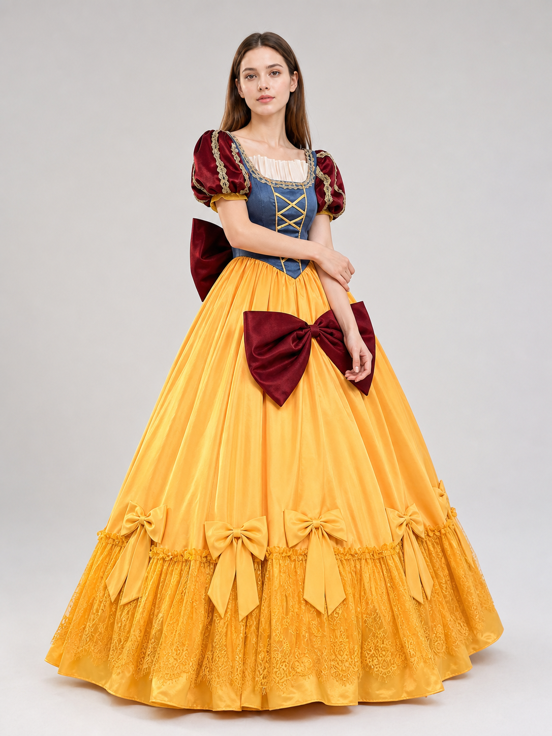 Snow White Carnival Dress for Festive Performances