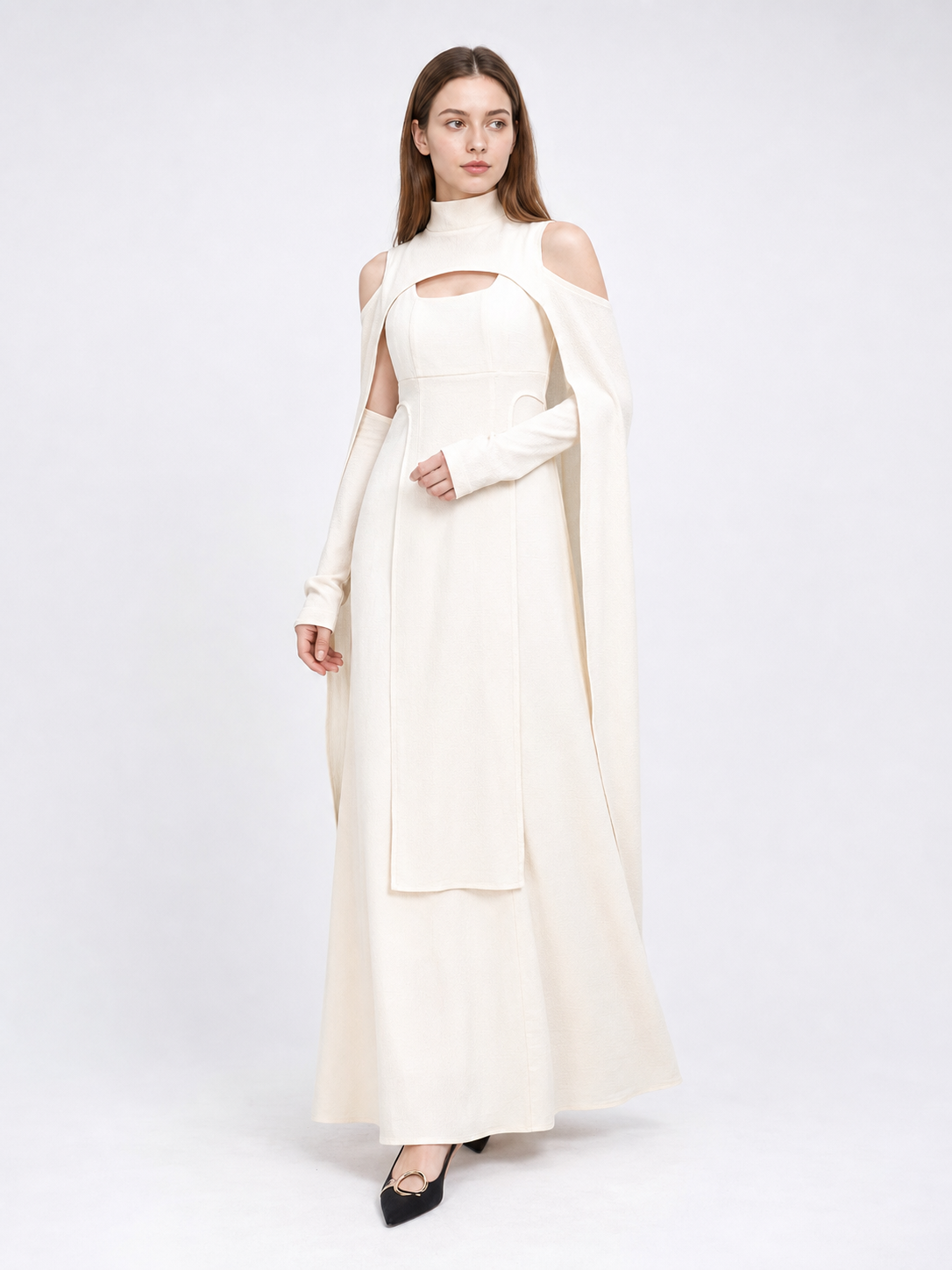 Star Wars Cosplay Dress with Cape