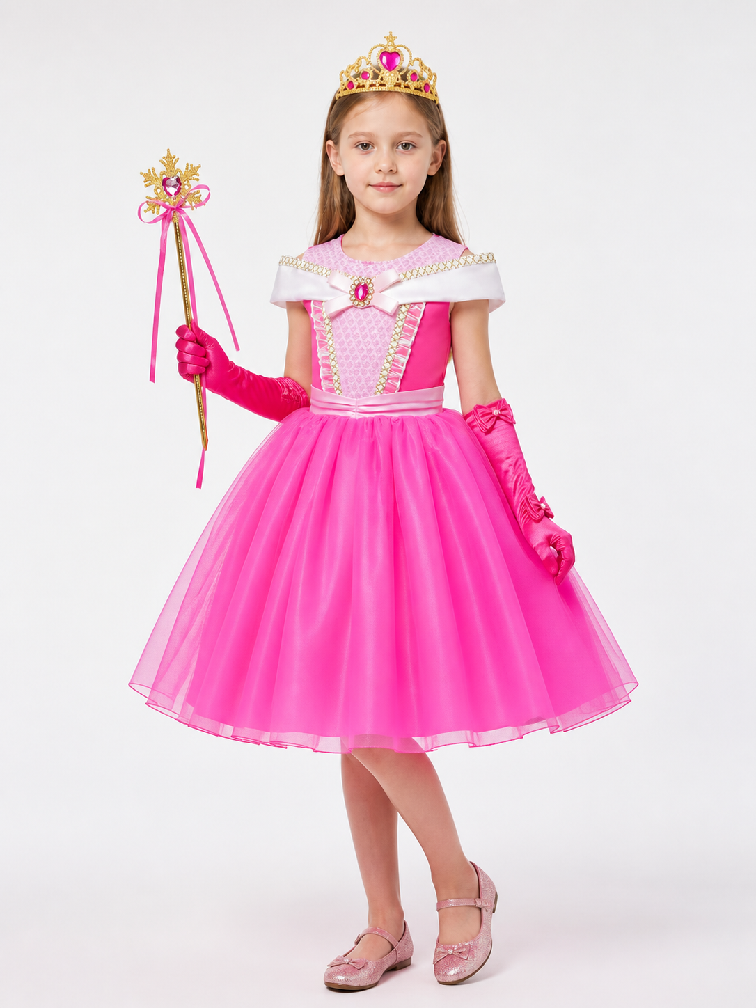 Pink Princess Costume for Halloween Costumes detail