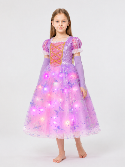 Princess Costume with Glowing Lights Costumes detail