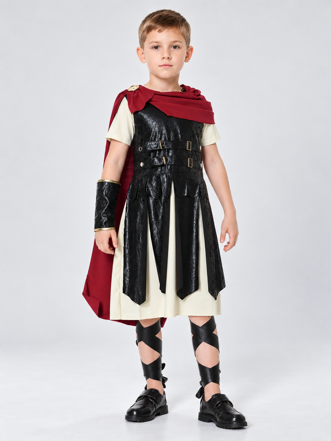 Gladiator Carnival Costume with Cape