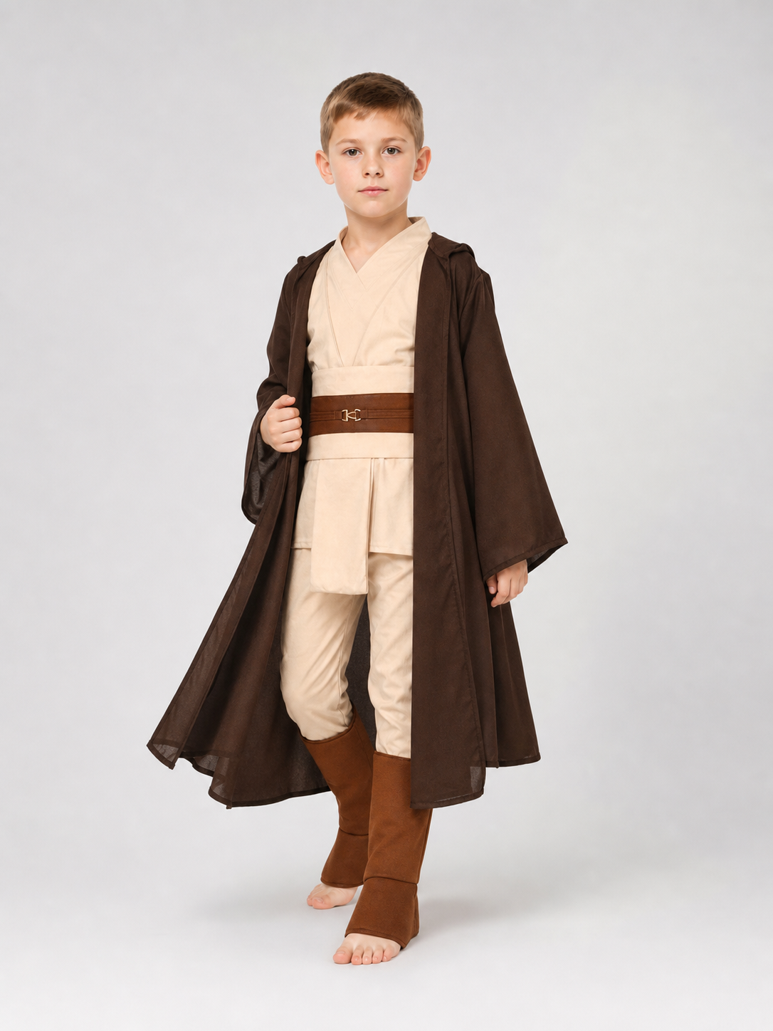 Jedi Costume for Cosplay with Cape and Belt