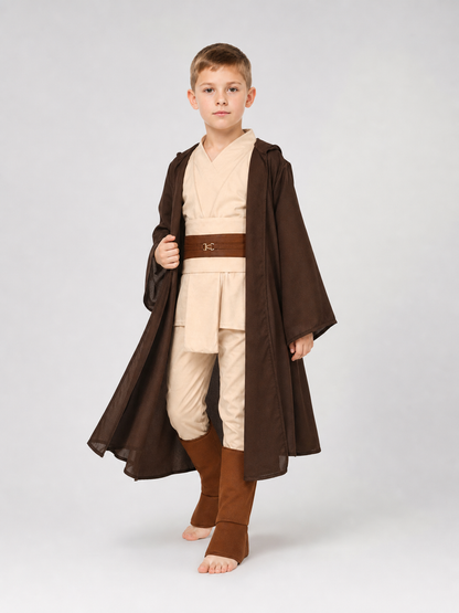 Jedi Costume for Cosplay with Cape and Belt