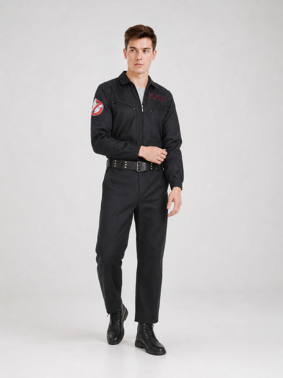 Black Ghostbusters Cosplay Jumpsuit