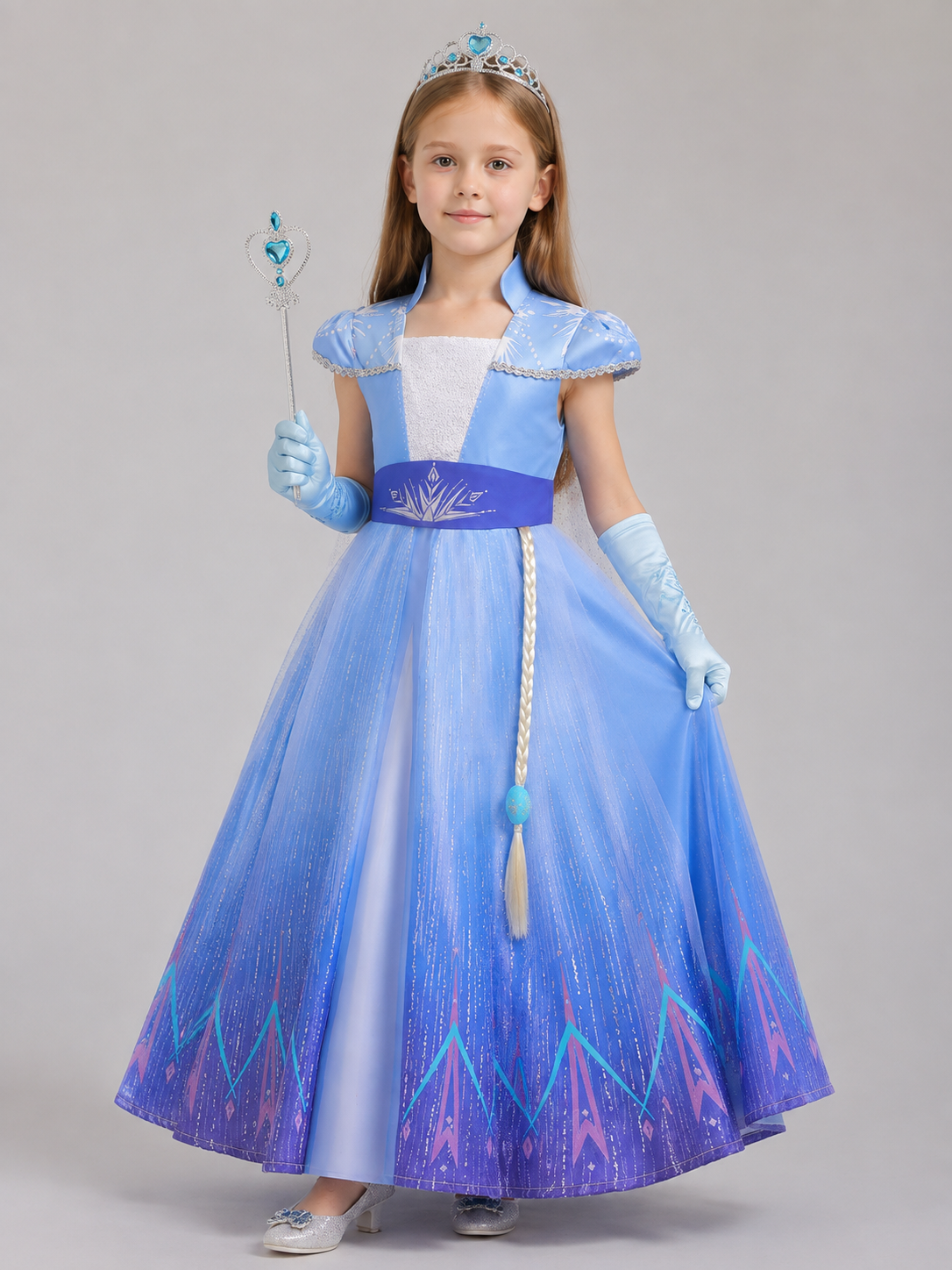 Costume Dress with a Full Layered Skirt Costume Dresses detail