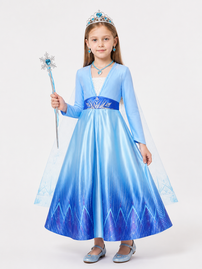 Ice Princess Halloween Carnival Costume