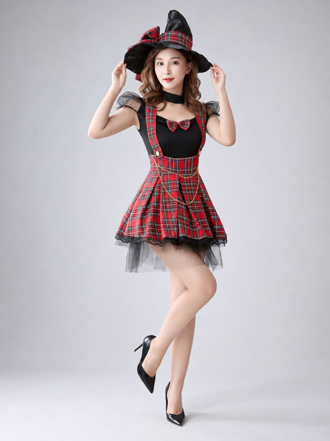 Short Witch-Style Cosplay Dress