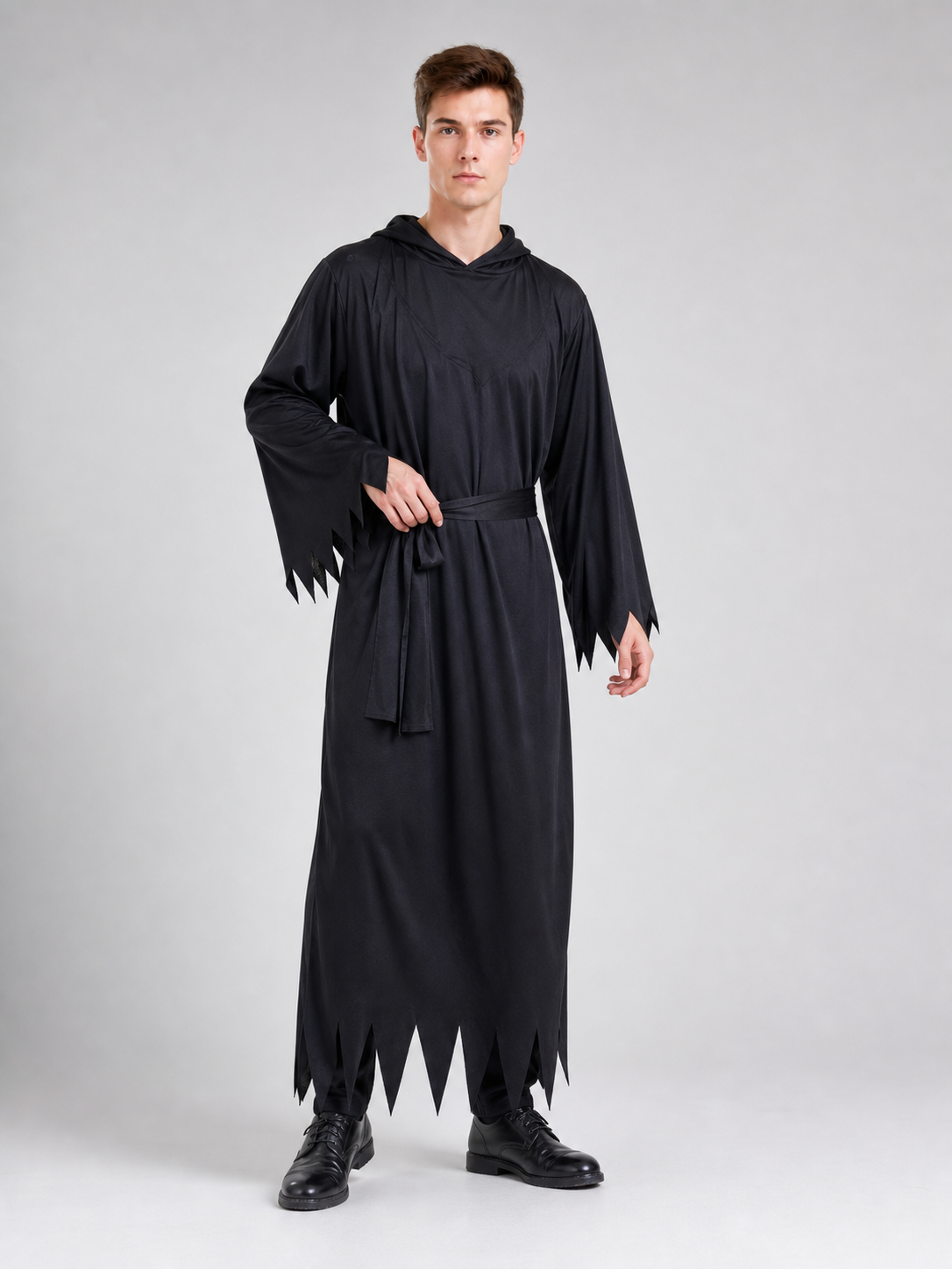Black Hooded Ghost Halloween Costume