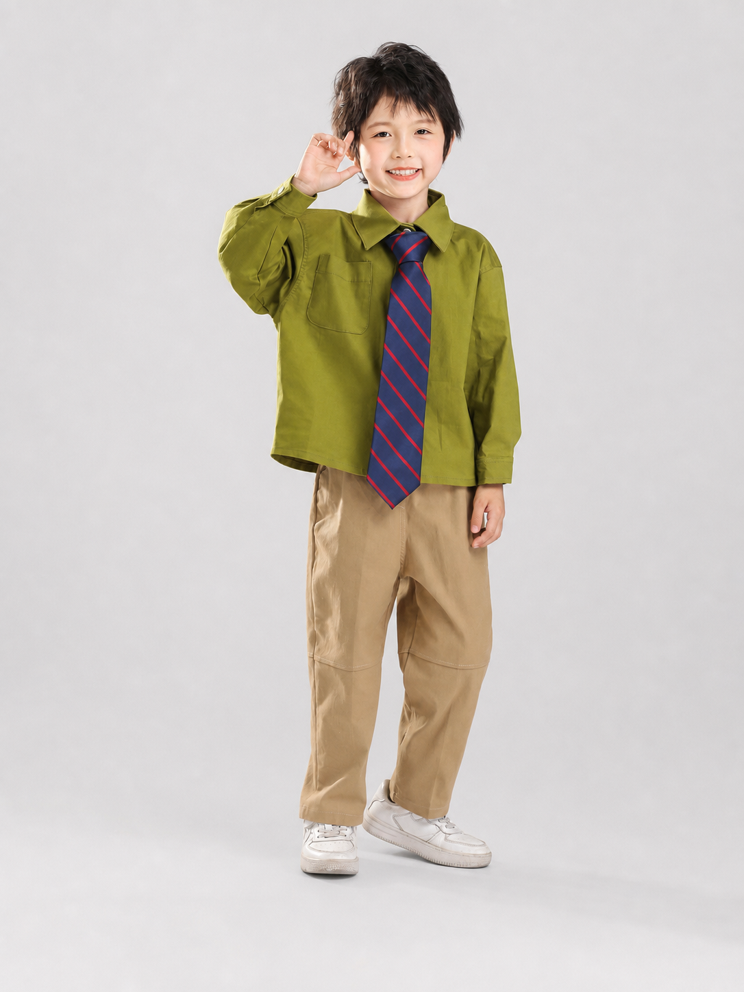 Nick Fox Costume for a Stage Look with Tie