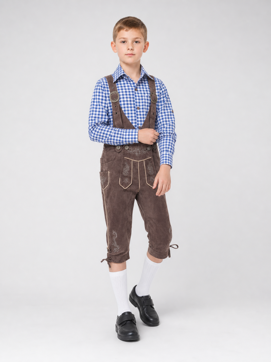 Oktoberfest Costume: Plaid Shirt and Pants