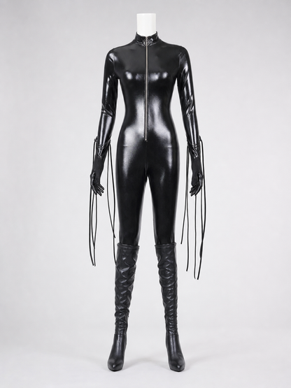 Black Cat Carnival Costume — Jumpsuit