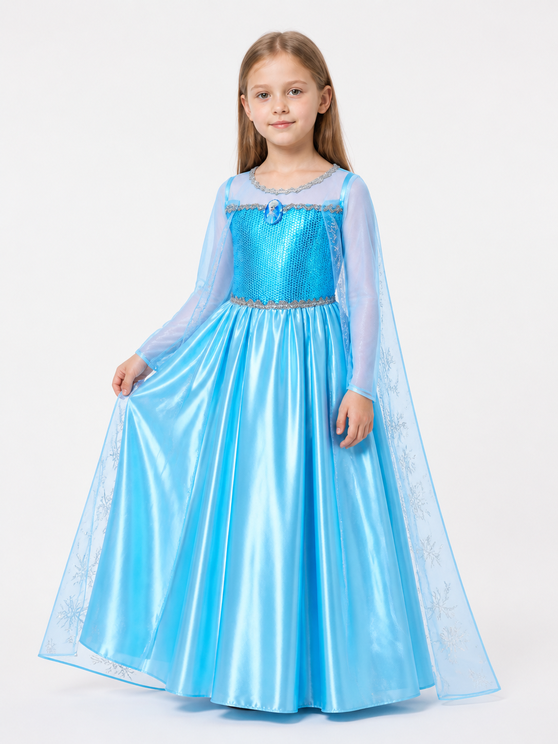 Blue Princess Costume for Halloween and Cosplay