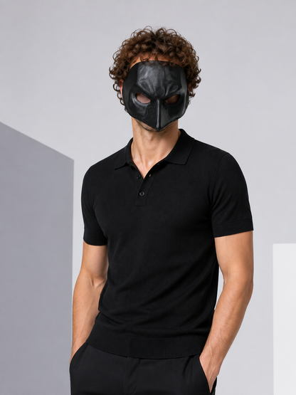 Black Cat Carnival Mask for Halloween and Cosplay Costume Masks detail