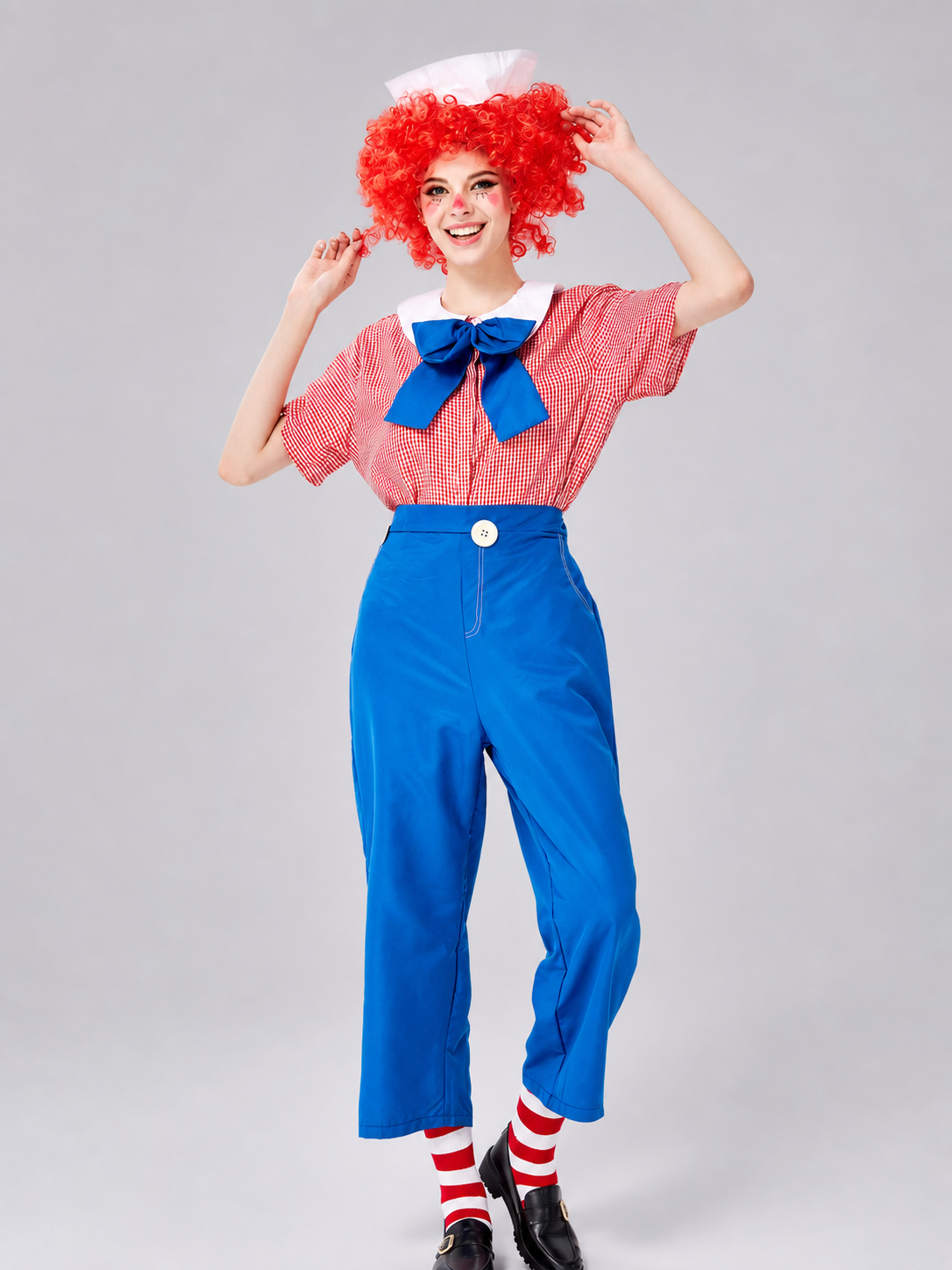 Circus Clown Costume for Halloween and Role-Play Looks