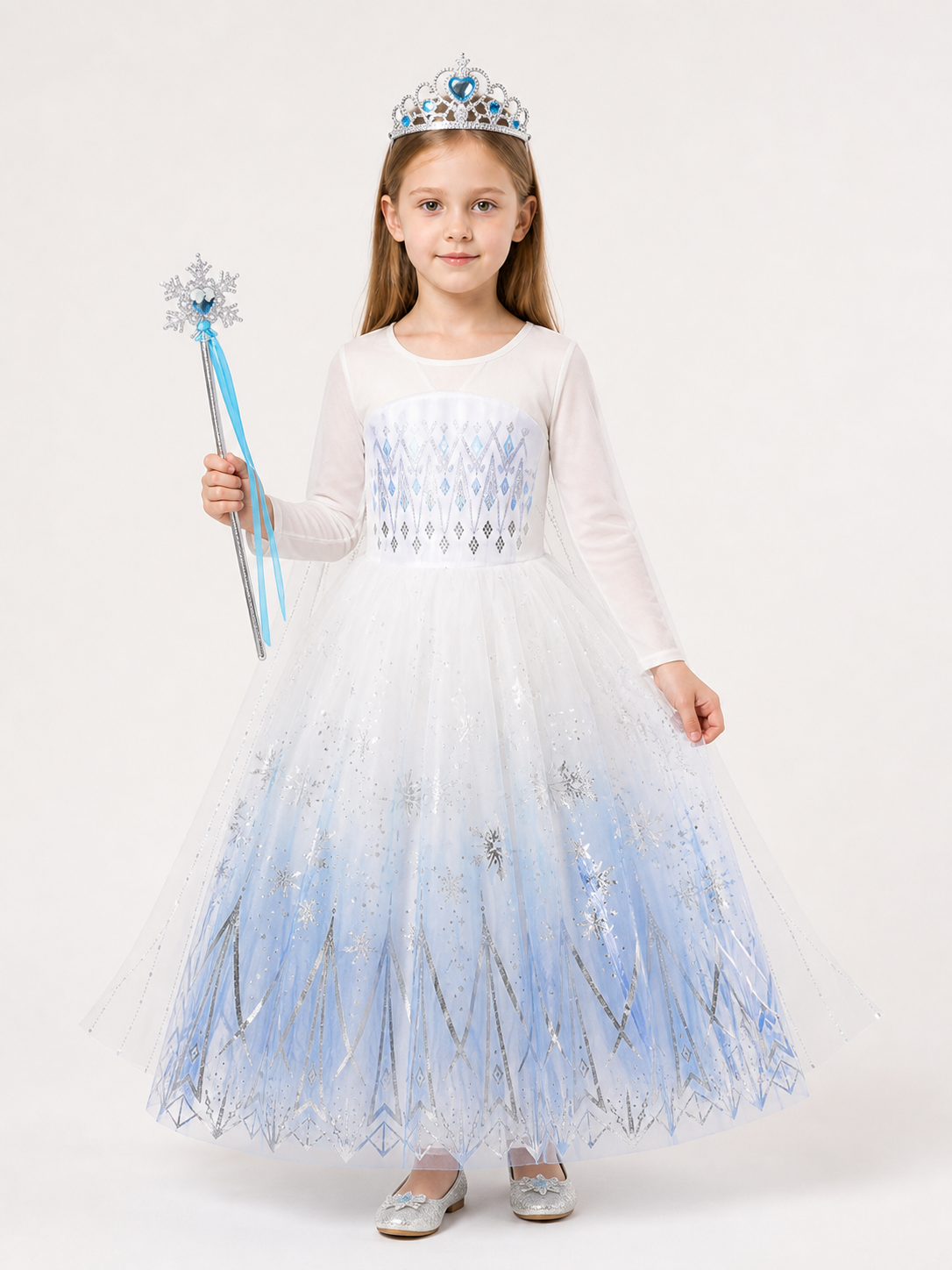 Snow Queen Halloween and Cosplay Costume Costumes detail