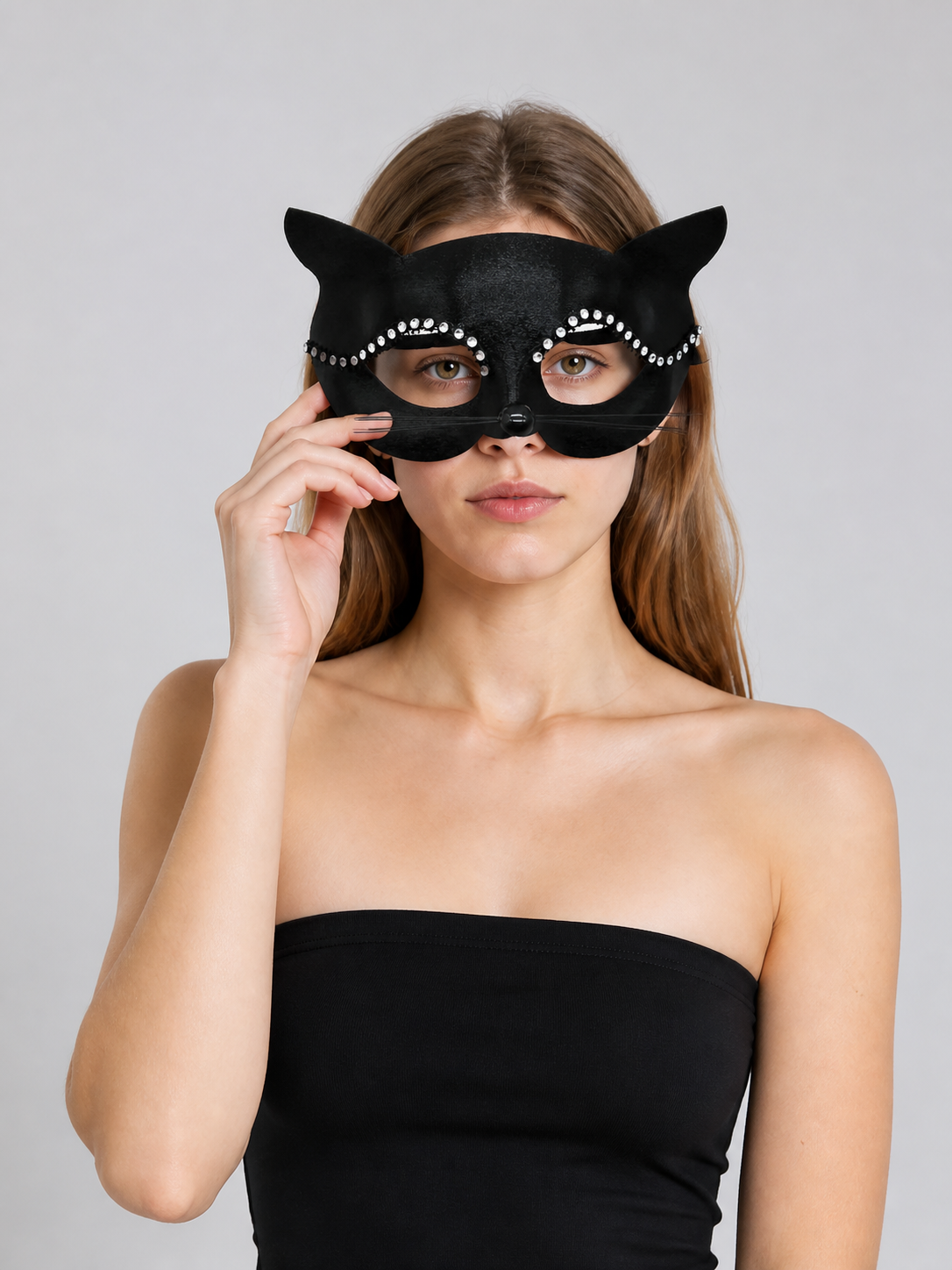 Halloween Carnival Cat Headpiece Costume Headwear detail