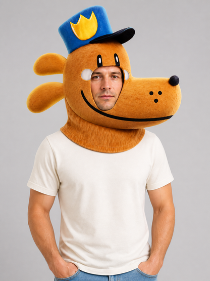 Halloween Dog-Shaped Carnival Headwear Costumes detail