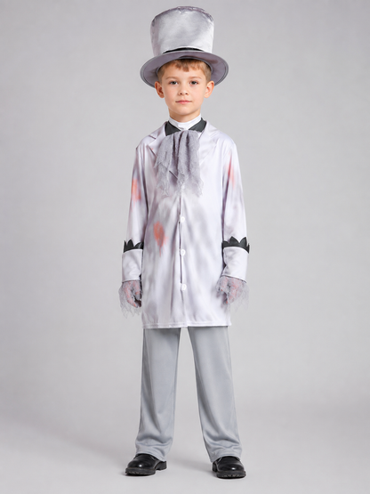 Children’s costume with a jacket and top hat product detail