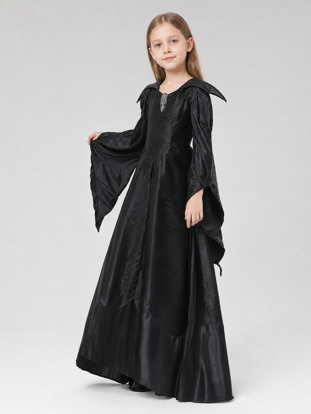 Halloween Costume: Dress and Horned Headpiece