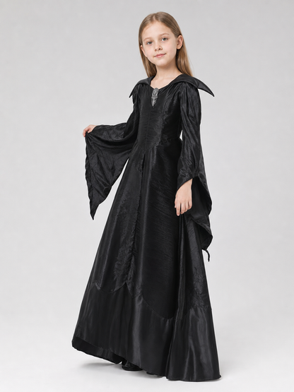 Halloween Costume: Dress and Horned Headpiece