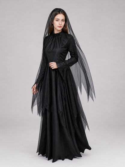 Ghost Bride Costume for Halloween and Cosplay