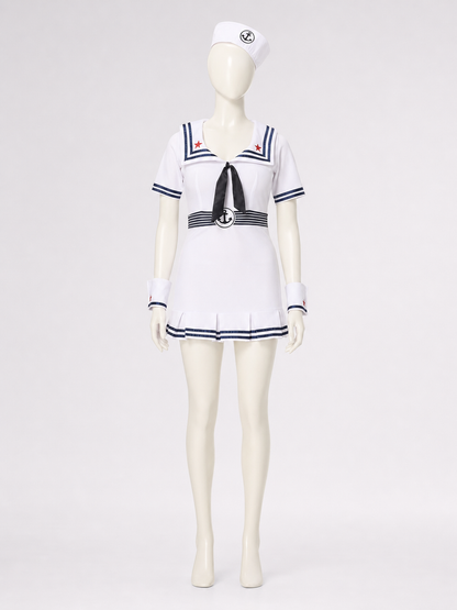 Nautical Uniform with Dress and Sailor Collar