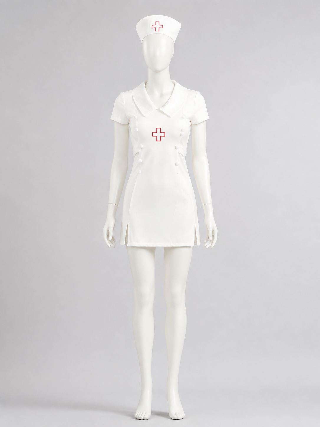 Nurse Costume with Red Crosses Costumes detail