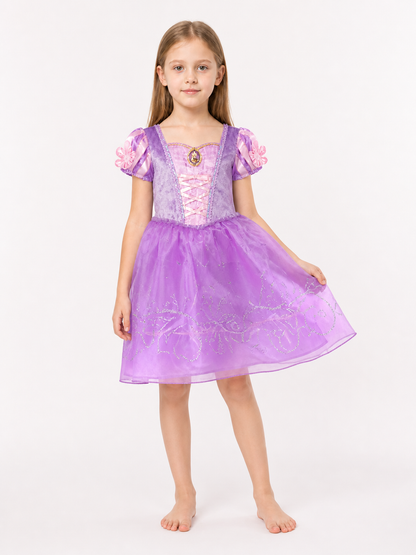 Purple Costume Dress for Halloween and Cosplay