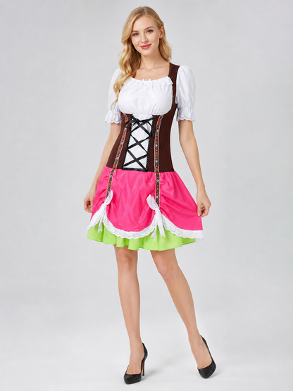Oktoberfest-Style Carnival Cosplay Dress