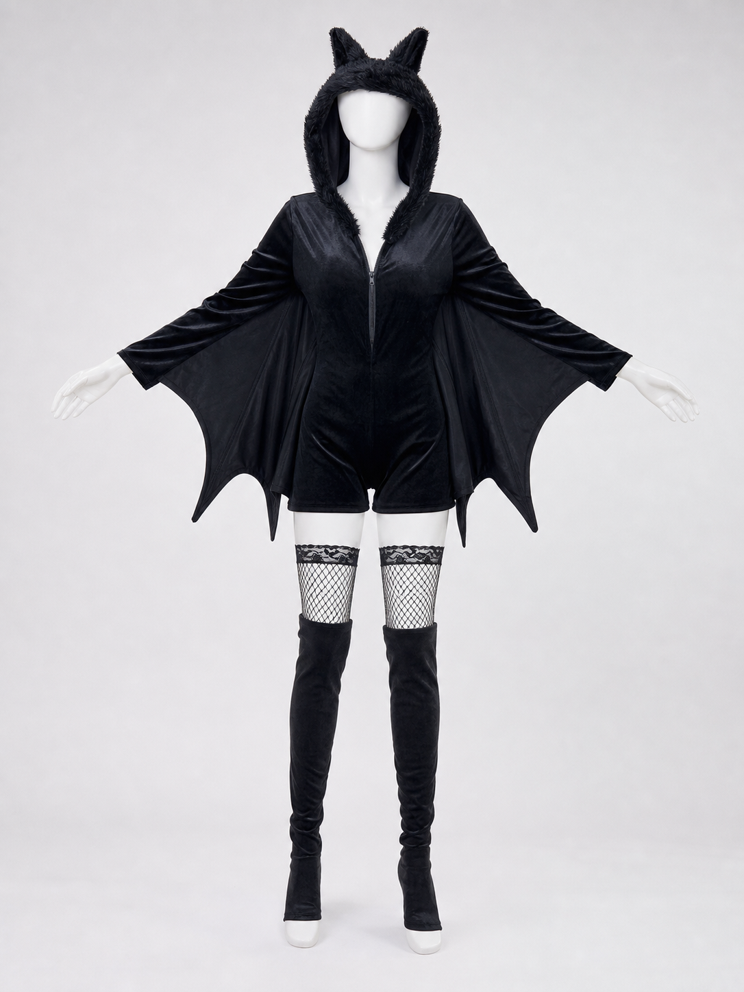 Hooded Bat Costume