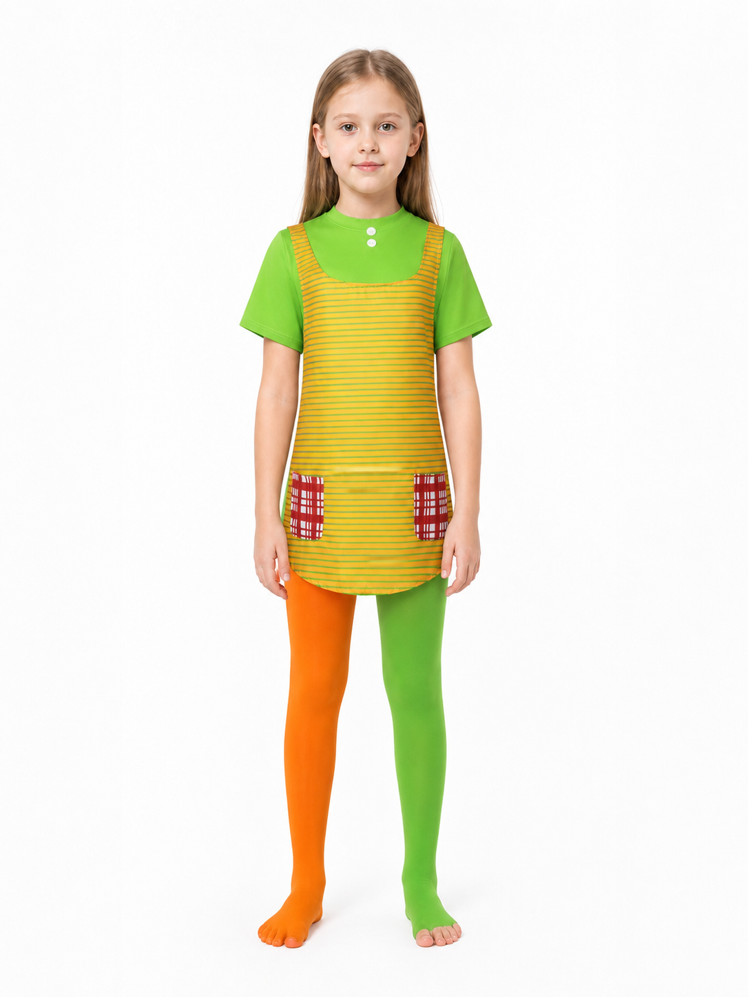 Striped Carnival Accessory for Cosplay and Halloween